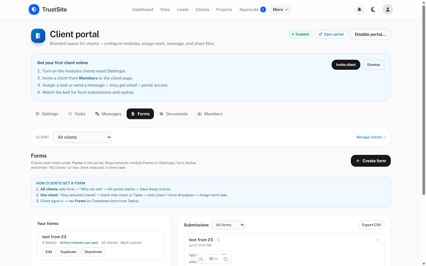 Form builder
